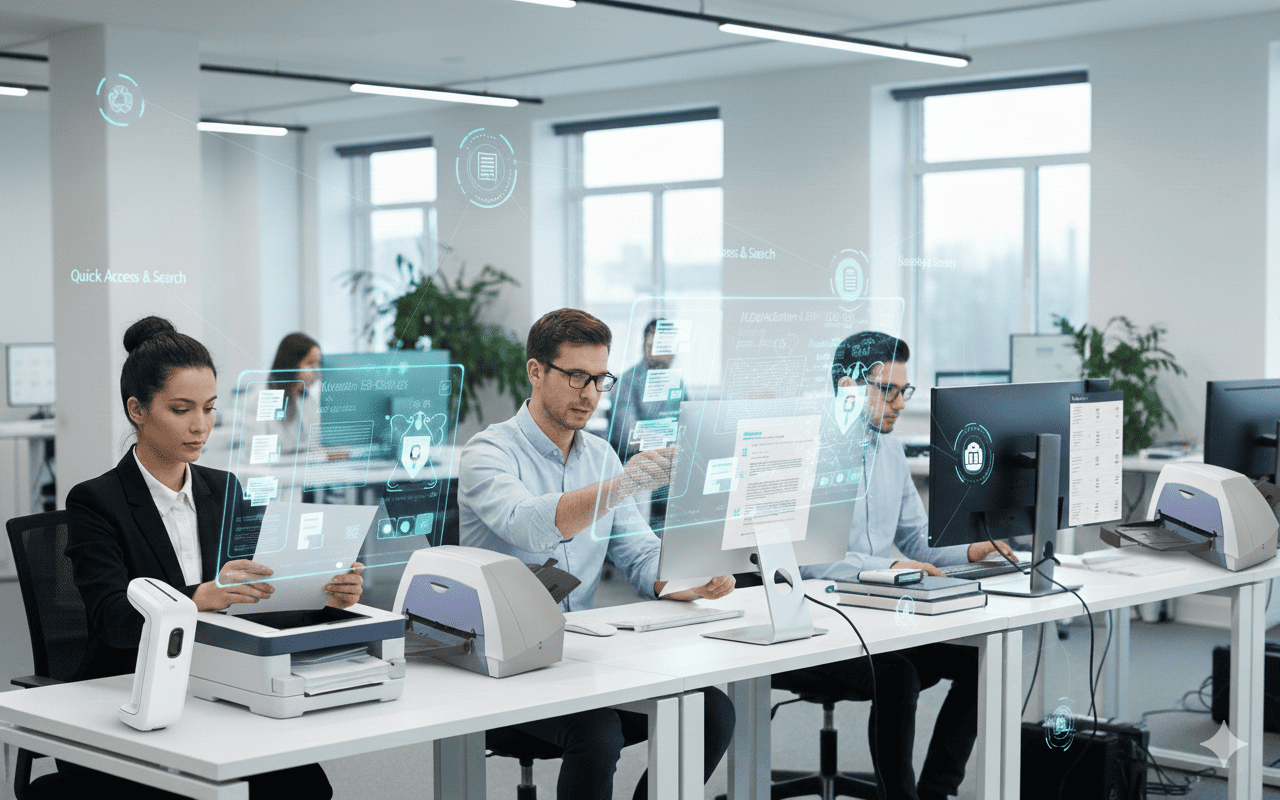 Equipo de digitalización de documentos